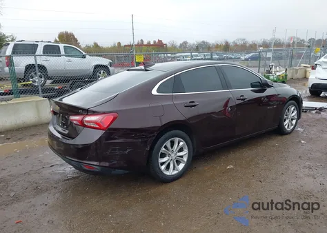 2021 Chevrolet Malibu Fwd Lt from USA, damaged, VIN 1G1ZD5ST7MF077637